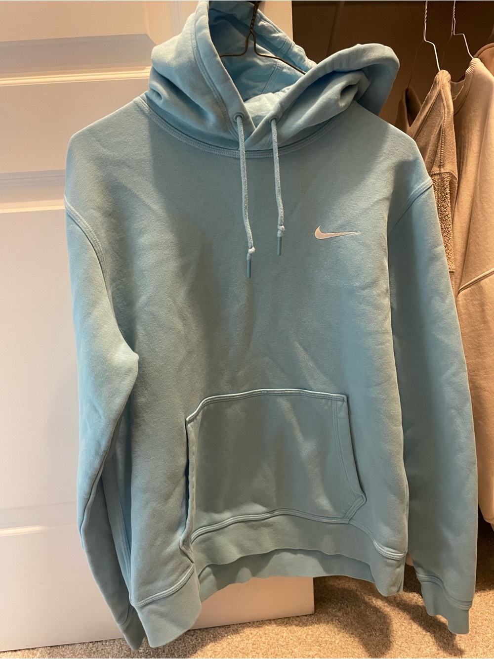 Nike Men’s Pastel Blue Pullover Hoodie